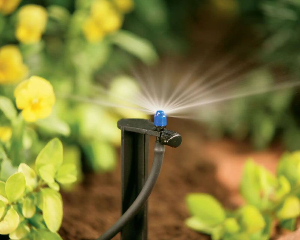 Irrigation by Desert Landscape